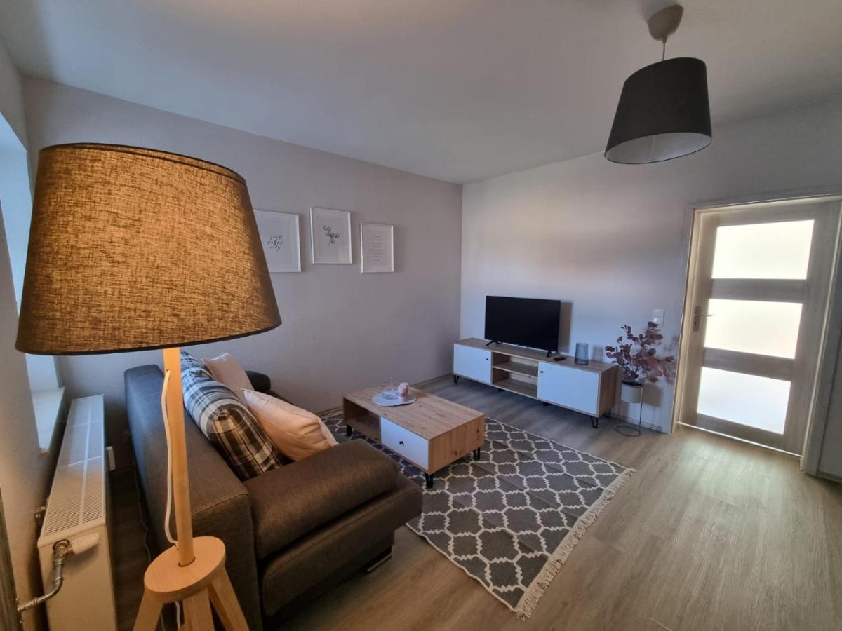 Modern Eingerichtet-Stadtnah-Ferienwohnung Mit Geschirrspueler Und Waschmaschine Friedland  Luaran gambar